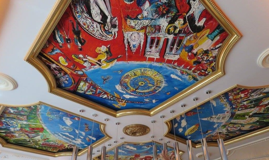 Роспись потолков 